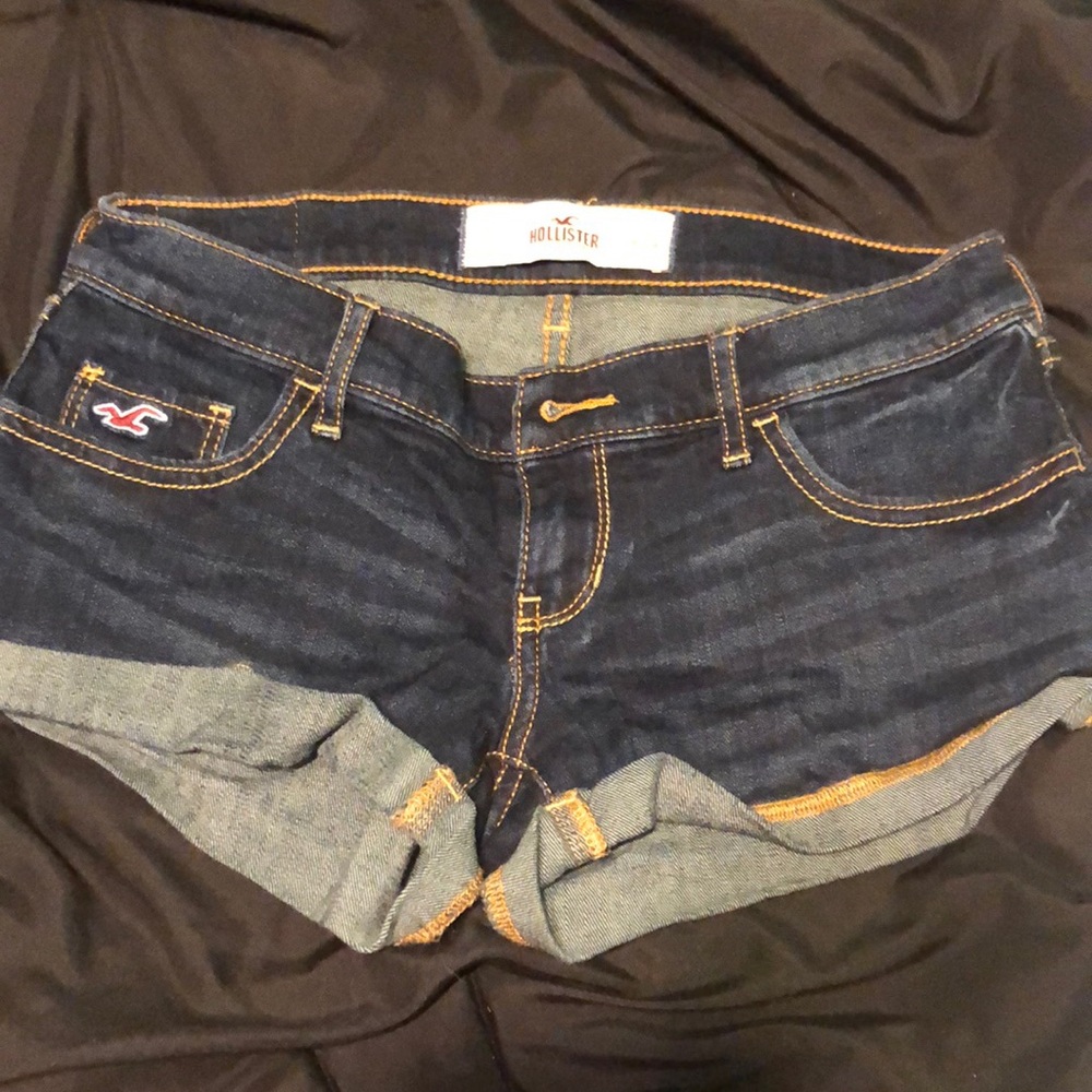 Hollister jean shorts